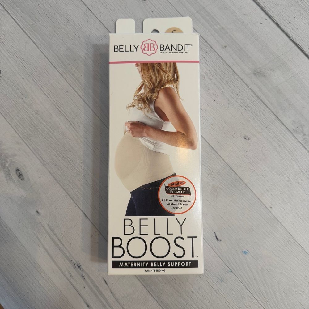 Belly Bandit‎ Belly Boost Pregnancy Support Band small nude NEW